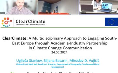 ClearClimate @ “Overcoming Obstacles to Climate Change Mitigation: A Cross-Cutting Approach by Human and Social Sciences”