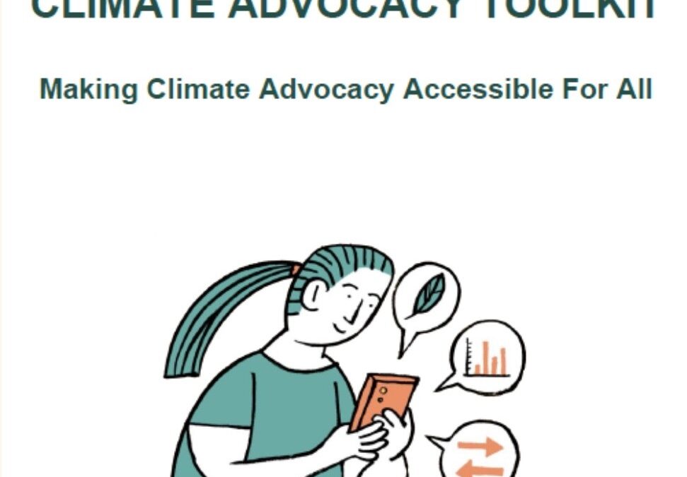 Climate Advocacy Toolkit now available!