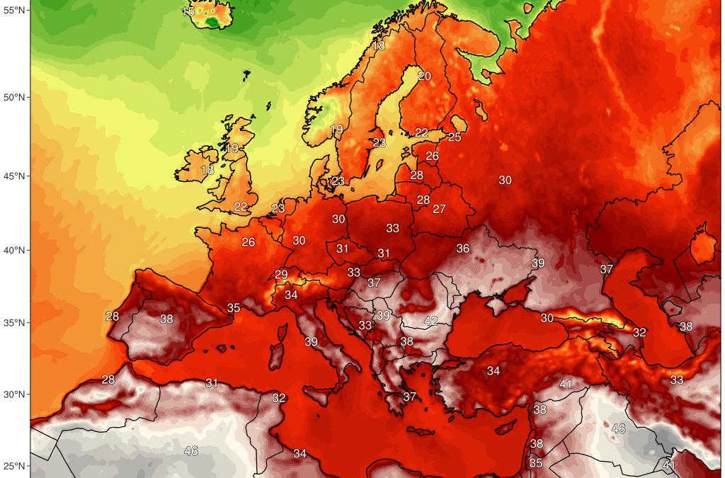 Heat Wave Sweeps Across Europe and Serbia