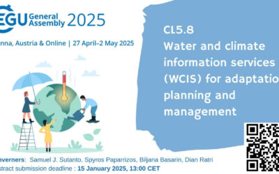 WCIS for adaptation planning and management @ EGU2025